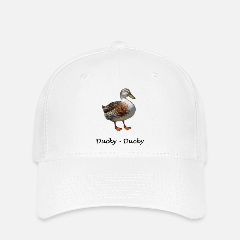 Ducky - Casquette Flexfit - blanc