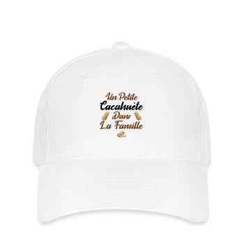 Bébé Petite Cacahuète Je T'aime - Casquette Flexfit - blanc - Devant