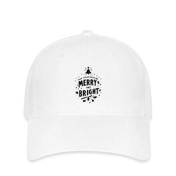May Your Days Be Merry and Bright - Flexfit Cap - white - Front