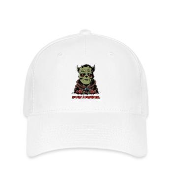 Ich bin kein Monster - Flexfit Cap - Weiß - Vorne