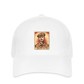 Parodie des Genossen: Es war nicht alles schlecht - Flexfit Cap - Weiß - Vorne
