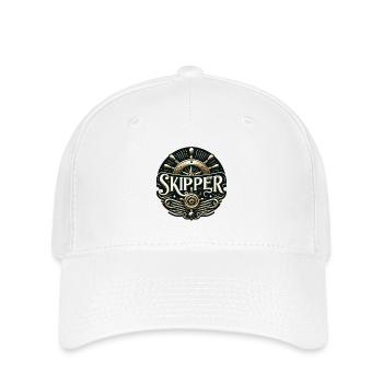Skipper - Flexfit Cap - white - Front