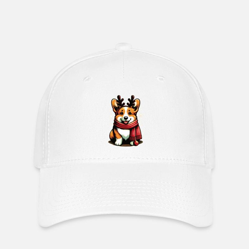 Corgi Corgi Dog Corgi Corgi Welsh Corgi - Flexfit Cap - white