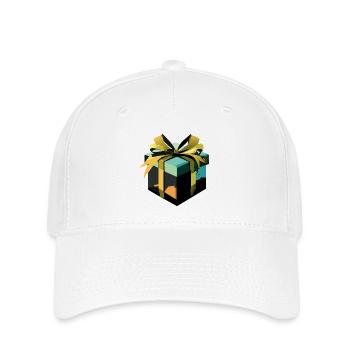 Cadeau - Casquette Flexfit - blanc - Devant