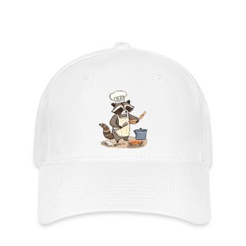 Culinary artist Rocky: Masterful culinary delight - Flexfit Cap - white - Front
