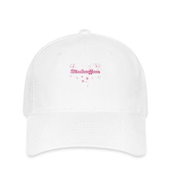 Angestellter Abschluss-Geschenk Bürokauffrau - Flexfit Cap - Weiß - Vorne