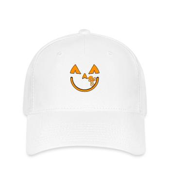 MTB Mountainbike Fahrrad BMX Halloween - Flexfit Cap - Weiß - Vorne