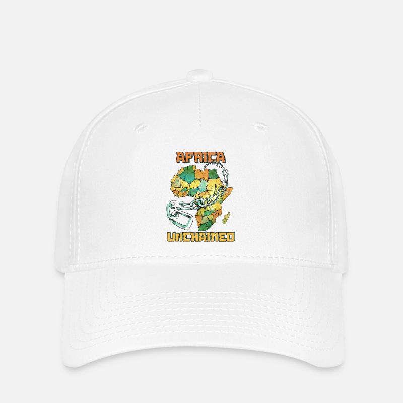 Africa Unchained - Flexfit Cap - white