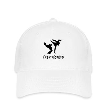 Taekwondo - Flexfit Cap - Weiß - Vorne