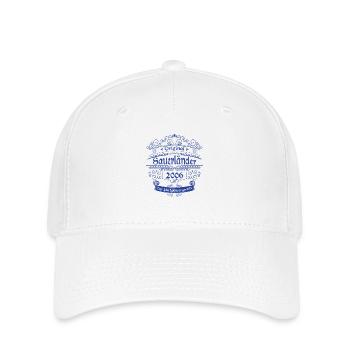 2006 Geburtstag Sauerländer Original Whiskey blau - Flexfit Cap - Weiß - Vorne