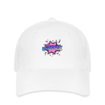 Accessibility is my superpower trait - Flexfit Cap - white - Front