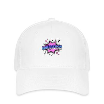 Compassion is my superpower trait - Flexfit Cap - white - Front