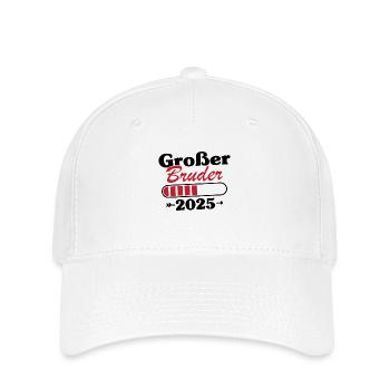 Großer Bruder Loading 2025 - Flexfit Cap - Weiß - Vorne