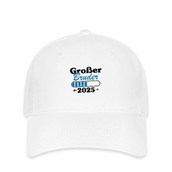 Großer Bruder Loading 2025 - Flexfit Cap - Weiß - Vorne
