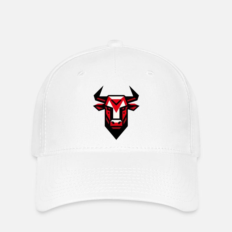 Élan du Taureau - Casquette Flexfit - blanc