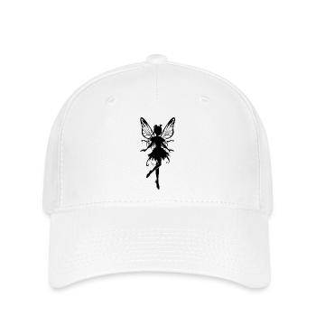 Fee Elfe Märchen Fabelwesen - Flexfit Cap - Weiß - Vorne