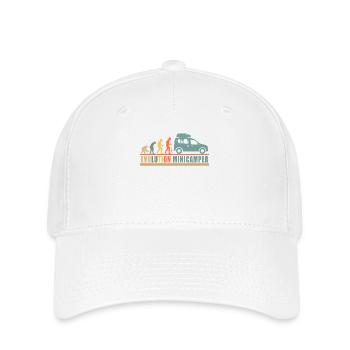 Evolution Minicamper Camping-Camping-Camping - Casquette Flexfit - blanc - Devant