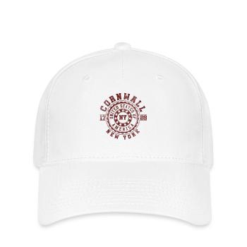 Cornwall, NY | New York Travel & Souvenir Gift - Flexfit Cap - white - Front