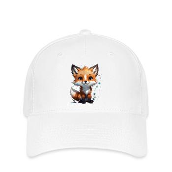 Kleiner süßer Fuchs - Flexfit Cap - Weiß - Vorne