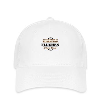 Retirement Pensioner Pensioner Swearing - Flexfit Cap - white - Front