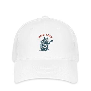 Folk yes Armadillo - Flexfit Cap - white - Front