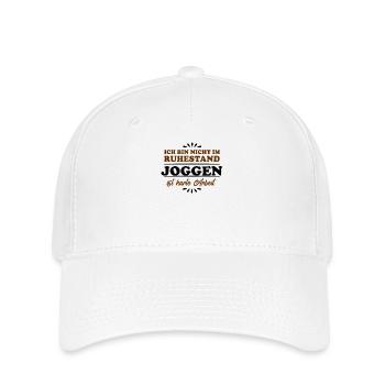 Pensionné Retraité Jogger - Casquette Flexfit - blanc - Devant