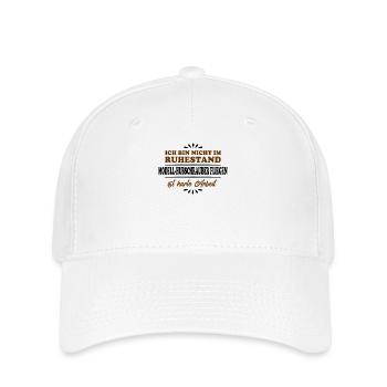 Retraité retraité Maquette hélicoptère - Casquette Flexfit - blanc - Devant