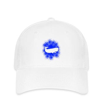 Sperm Whale Ocean Protector - Flexfit Cap - white - Front