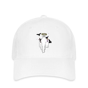 Heiliger Geist erleuchtung Heiligenschein Kreuz - Flexfit Cap - Weiß - Vorne