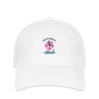 The Slowest Jogger - Flexfit Cap - white - Front