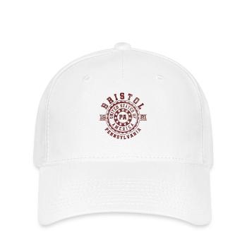 Bristol PA | Pennsylvania - & Gift - Flexfit Cap - white - Front