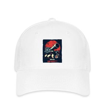 Big bang with lemons, war is crap - Flexfit Cap - white - Front