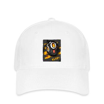 Bombe de dessin animé Slop drôle - Casquette Flexfit - blanc - Devant