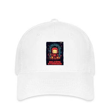 Willkommen in meinem Verlies, Fremder - Flexfit Cap - Weiß - Vorne