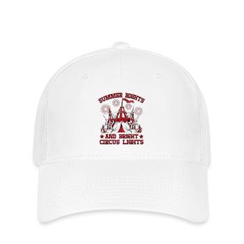 Summer Night Circus Light Circus Performer Gifts - Flexfit Cap - white - Front