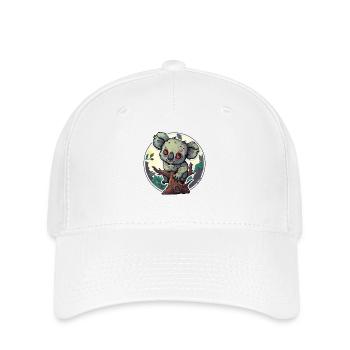 Cute Jungle Zombie Koala - Flexfit Cap - white - Front