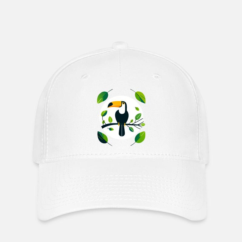 Tukan - Flexfit Cap - Weiß