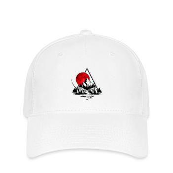 DEAW Triangel 3 - Flexfit Cap - Weiß - Vorne