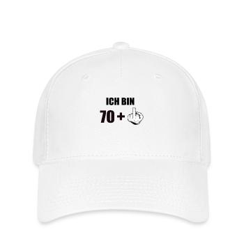 71 Geburtstag - Flexfit Cap - Weiß - Vorne