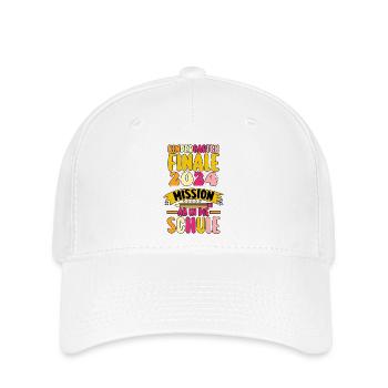 1 classe écolier rentrée scolaire Maternelle Kita E - Casquette Flexfit - blanc - Devant