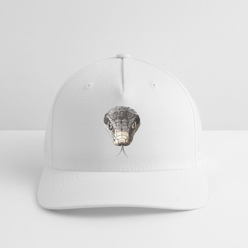 Serpent Python Cobra Mamba Serpent à sonnettes Serpent Casquette Flexfit