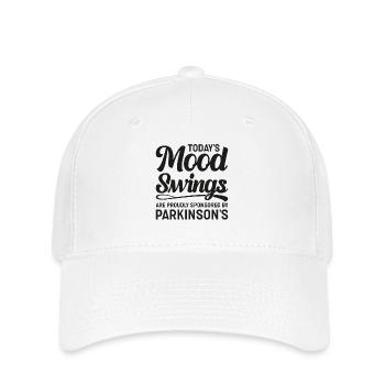 Funny Parkinsons Awareness Mood Swings - Flexfit Cap - white - Front
