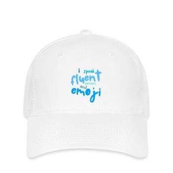 I speak fluent sarcasm - Flexfit Cap - white - Front