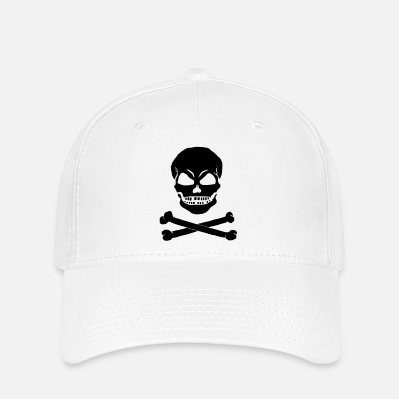 SCHAEDEL X - 1C - Flexfit Cap - white