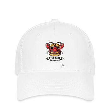 Essayez l’amusant burger au homard - Casquette Flexfit - blanc - Devant
