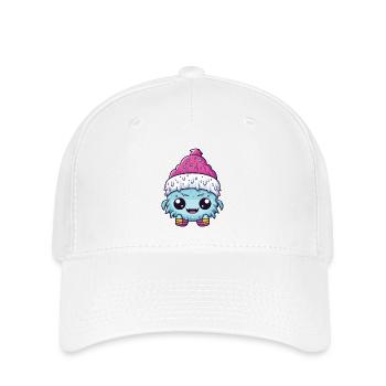 Winter Eskimo Baby Winterlich - Flexfit Cap - Weiß - Vorne
