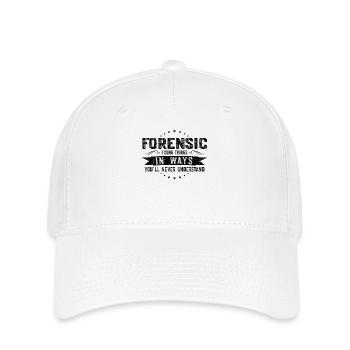 Collègues légistes Don Profession Dire Drôle - Casquette Flexfit - blanc - Devant