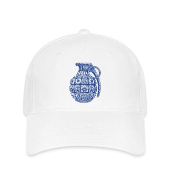 Ornaments bomb - Flexfit Cap - white - Front