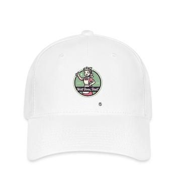 Agreeing wife and mom: Well done, dad - Flexfit Cap - white - Front