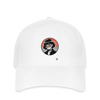 Dieses Mädchen bedeutet Ärger - Flexfit Cap - Weiß - Vorne